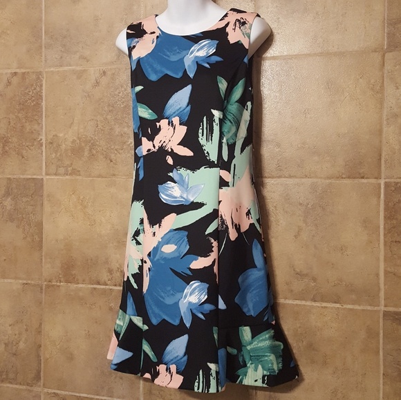 Vince Camuto Floral Dress size 14 - Picture 5 of 7